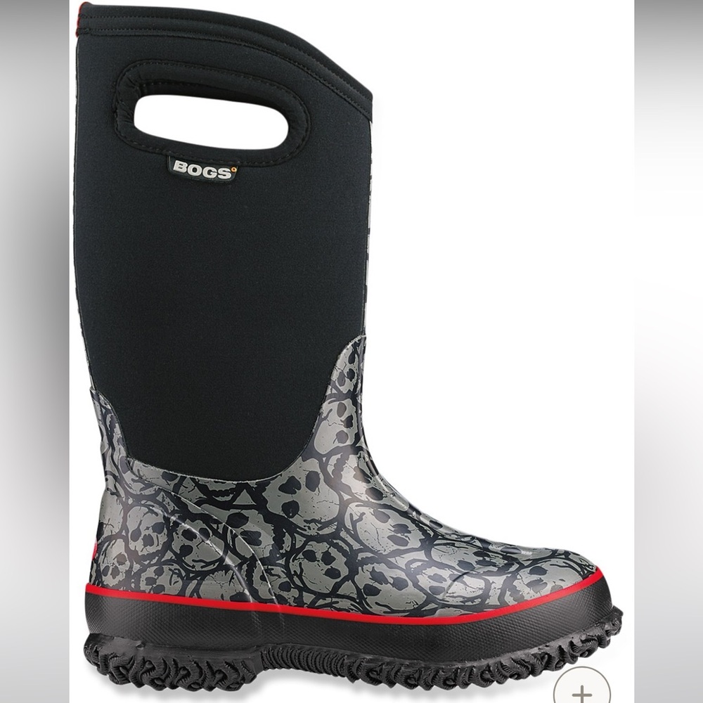 Bogs Boys Skull Snow boots